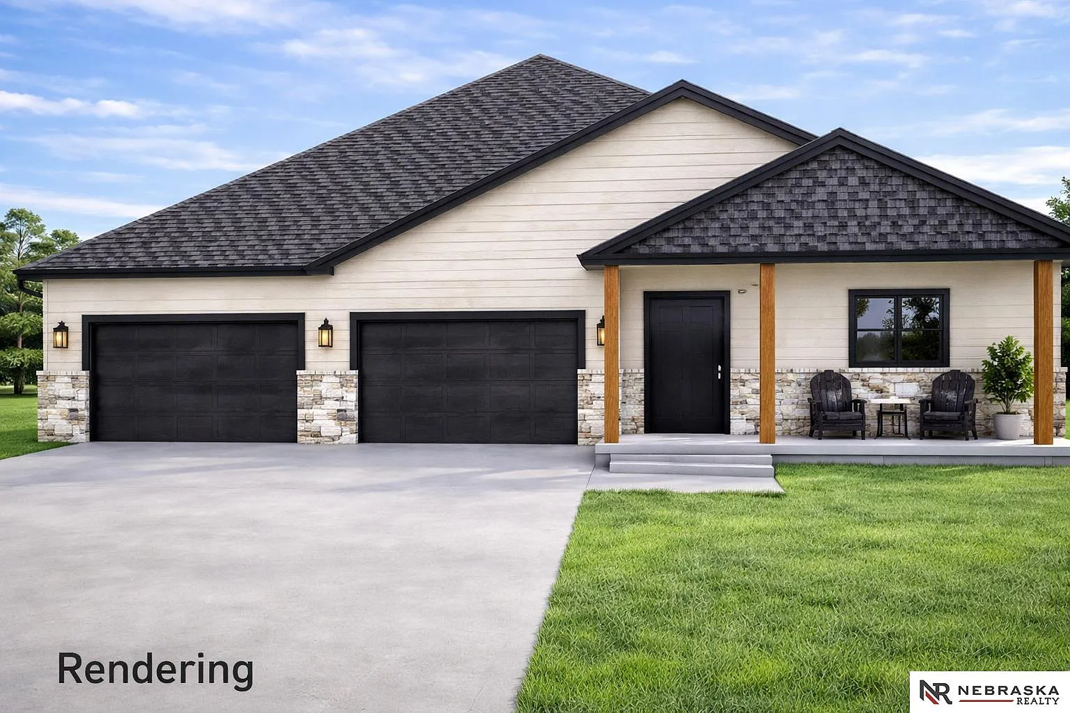 Exterior of 7315 Isidore Dr - Hepker Homes
